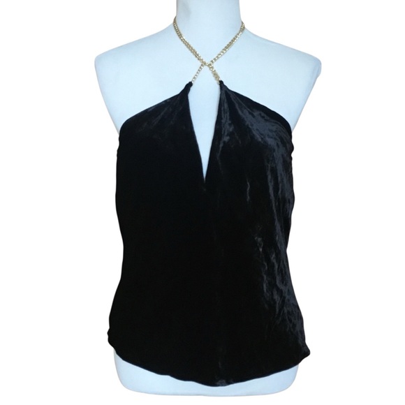 Reformation Violette Velvet Top - Picture 2 of 15